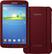 Front Zoom. Samsung - Galaxy Tab 3 7.0 - 8GB - Garnet Red.