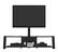 Angle. Twin Star Home - Triple Play 52" TV Stand for TVs up to 60" - Black.