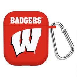 Affinity Bands - Wisconsin Badgers AirPods Case Cover - Red