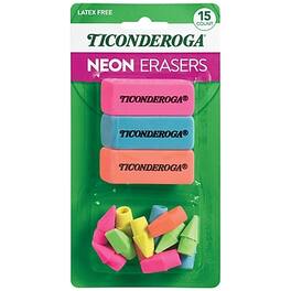 Dixon - Ticonderoga Eraser, Colors, Bulk (X38931) - Assorted