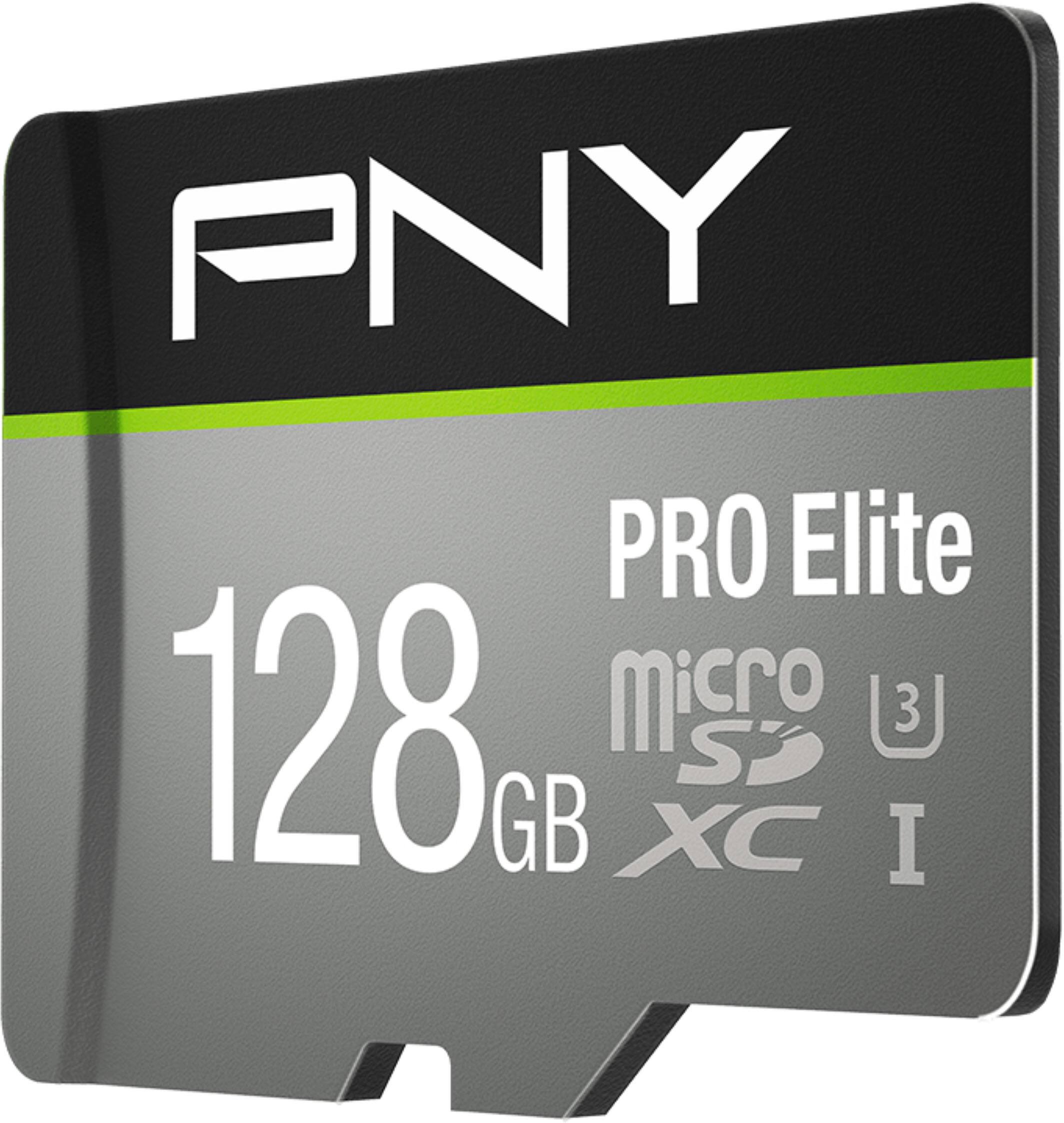 PNY  
PRO Elite  
128 GB  
Micro SD  
XC I