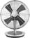 Front. Insignia™ - 12" Table Fan - Chrome, Black.