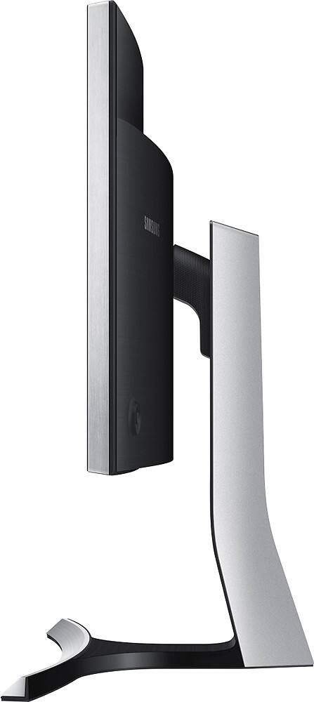 Alt View 1. Samsung - 29" LED Curved HD 21:9 Ultrawide Monitor - Black.