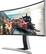Left. Samsung - 29" LED Curved HD 21:9 Ultrawide Monitor - Black.