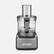 Front. Cuisinart - Elemental 8 Cup Food Processor - Gun Metal.
