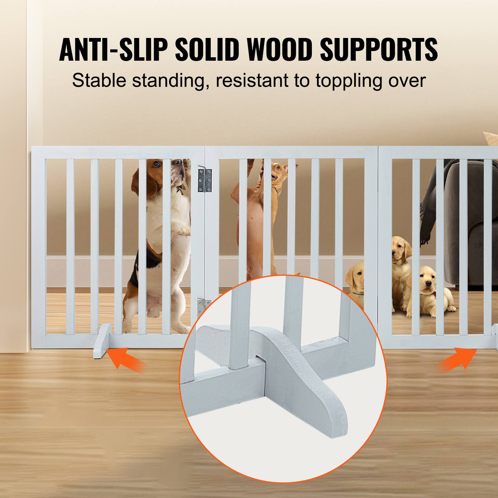 ANTI-SLIP SOLID WOOD SUPPORTS

Stable standing, resistant to toppling over