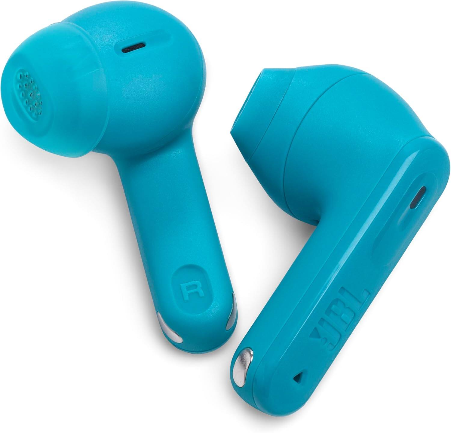 Alt View 4. JBL - Tune Flex 2 True Wireless Earbuds with Case - Turquoise - Teal.