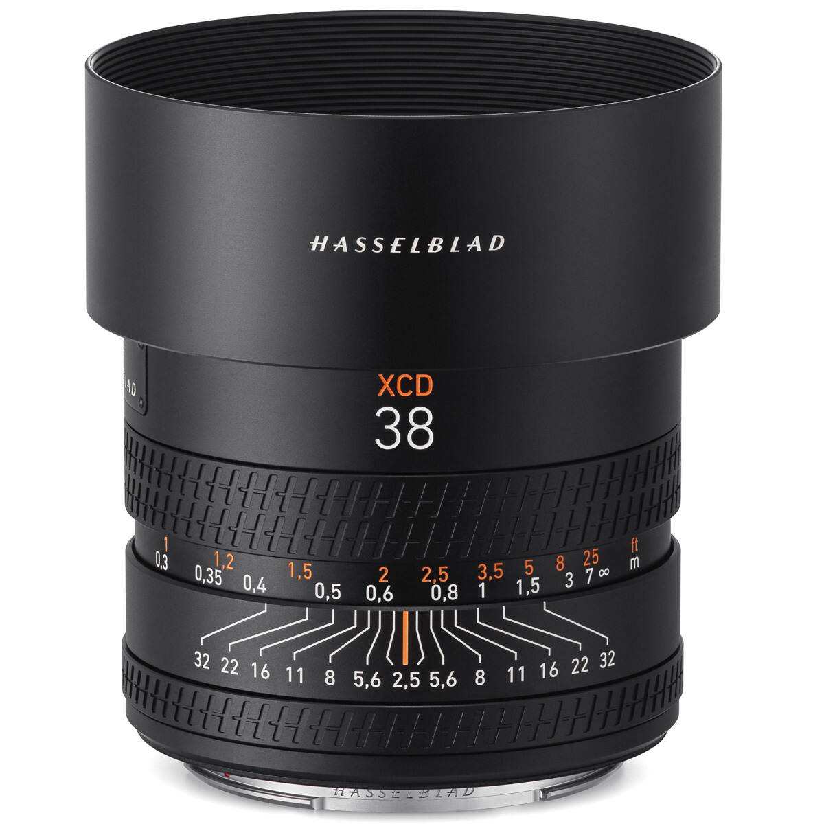 HASSELBLAD XCD 38 1 0.3 1,2 0,35 0,4 1,5 0,5 2 0,6 2,5 0,8 3,5 5 1 1,5 8 25 7 8 3 ft m 32 22 16 11 8 5,6 2,5 5,6 8 11 22 32 16
