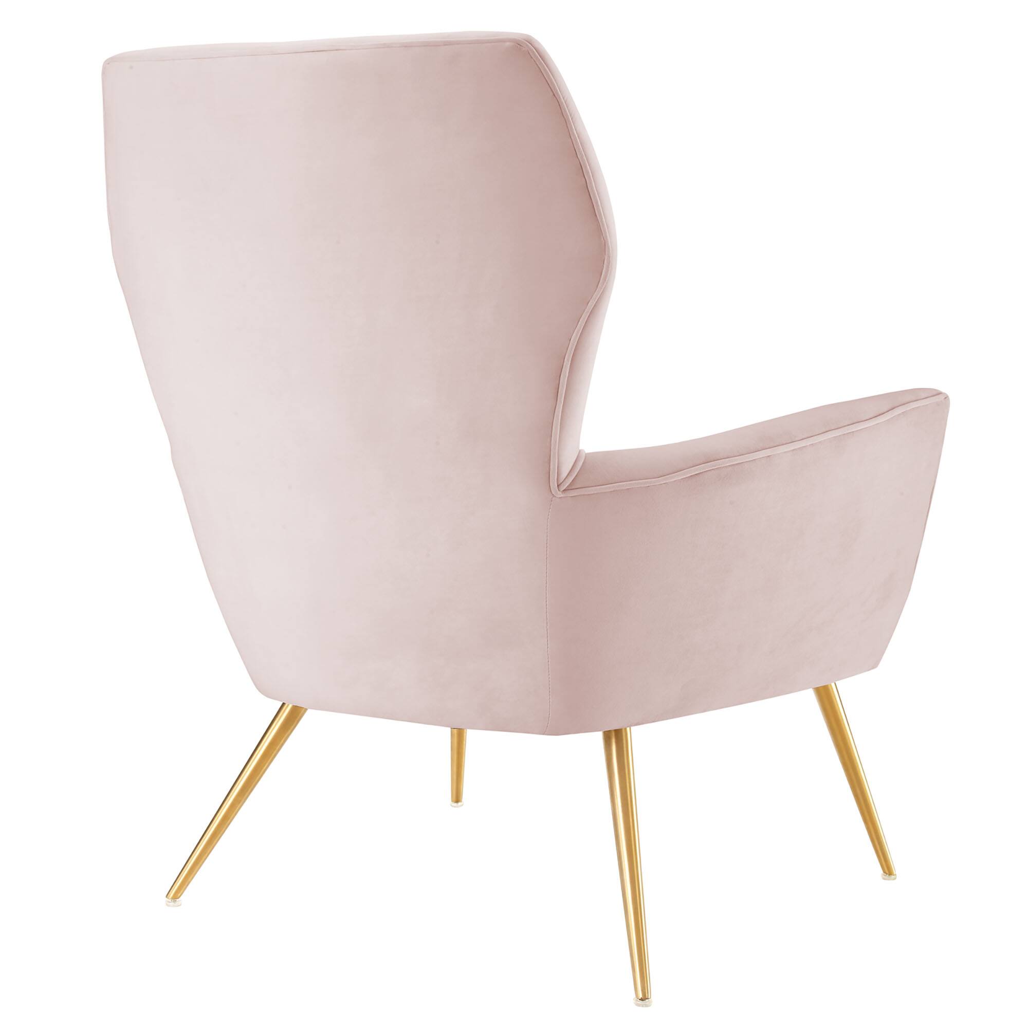 Alt View 2. Modway - Renata Button Tufted Performance Velvet Armchair by Modway - Pink.
