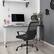 Alt View 3. Costway - Ergonomic High-Back Mesh Swivel Office Chair with Lumbar Support and Headrest - Black.