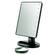 Alt View 3. Pursonic - Pursonic LED Dimmable Touch Vanity Makeup Mirror With Detachable 5X Mirror in Black - Black.