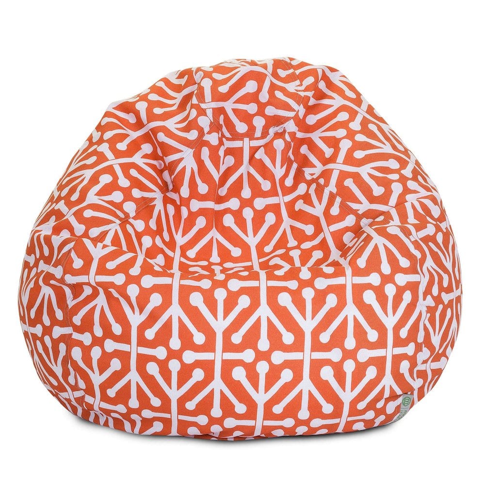 Majestic Home - Small Bean Bag Aruba - Orange