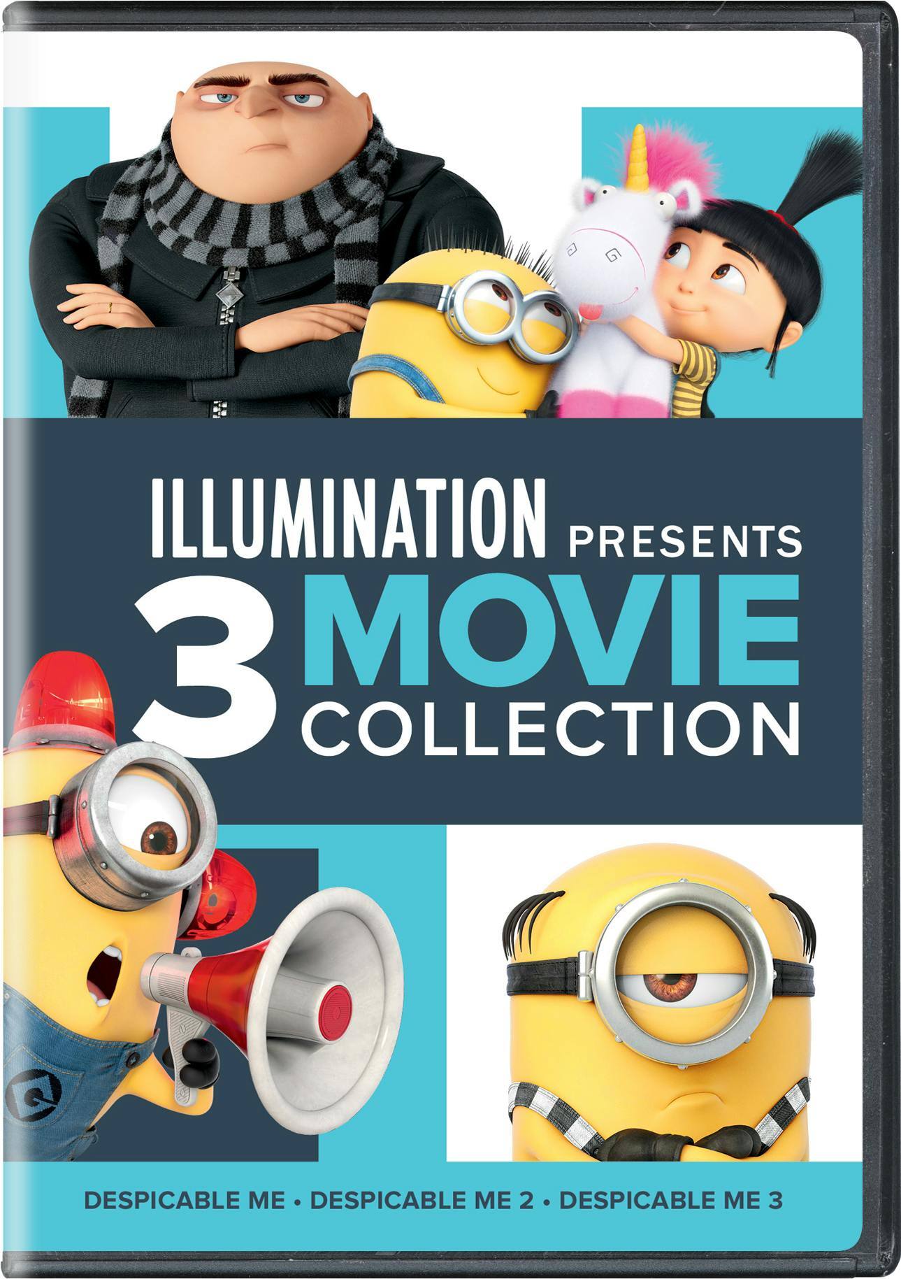 Front. Illuminatiion Presents: Despicable Me 3-Movie Collection [DVD].