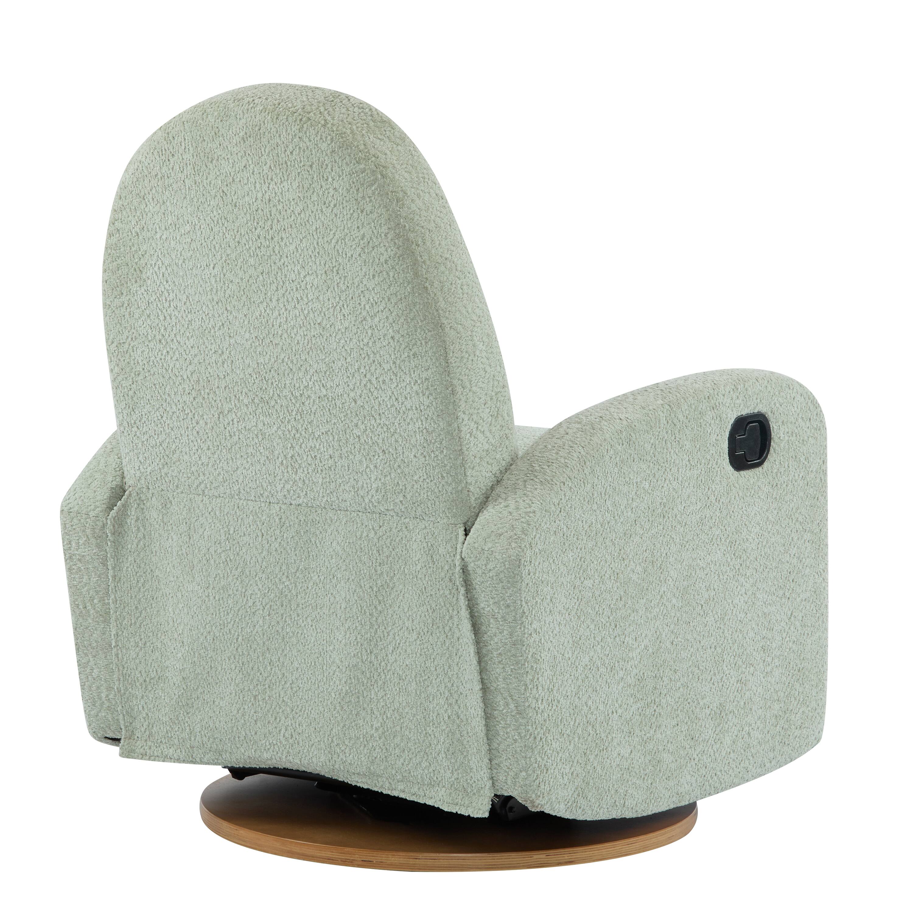 Alt View 1. APRILSOUL - Swivel and Glider Recliner Chair Green - Green.