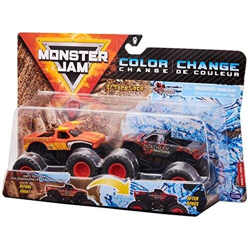 MONSTER JAM  
COLOR CHANGE  
CHANGE DE COULEUR  
El Toro Loco  
WARNING: LOCO  
NORTHERN VENTURE  
DIRTY TO TORL  
FAI DISPARAITRE LES CHACLES  
AVANT 5  
APRÈS