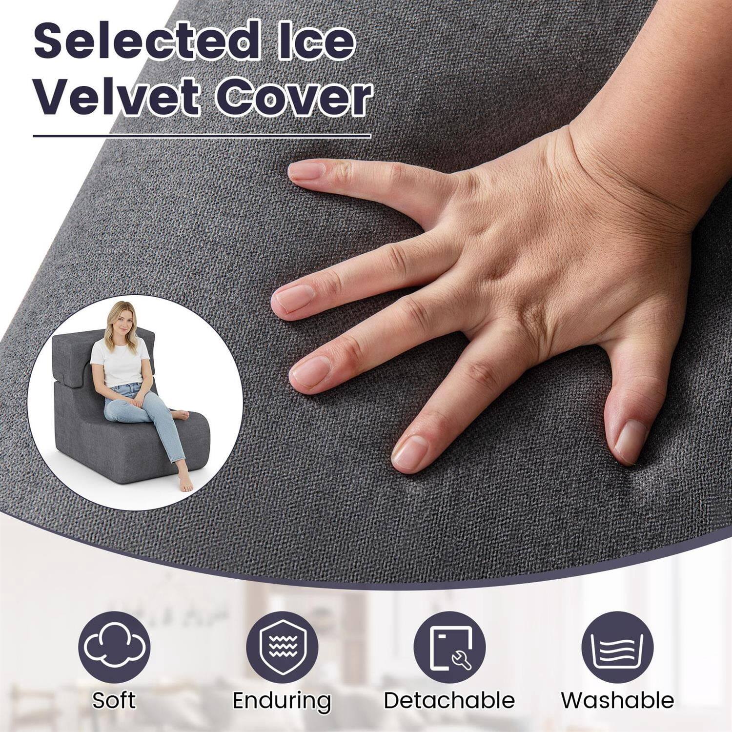 Selected Ice Velvet Cover

- Soft
- Enduring
- Detachable
- Washable