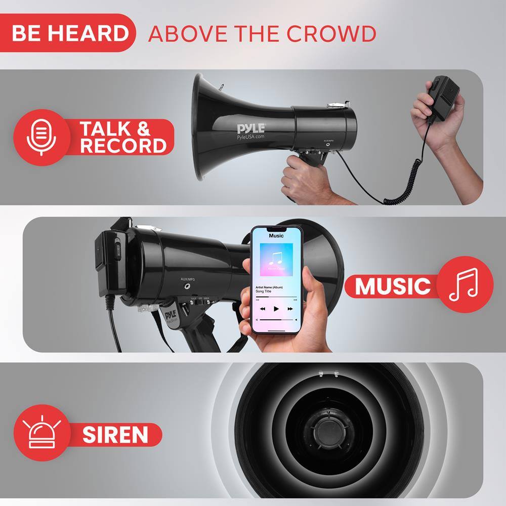 BE HEARD ABOVE THE CROWD

TALK & RECORD

MUSIC

SIREN