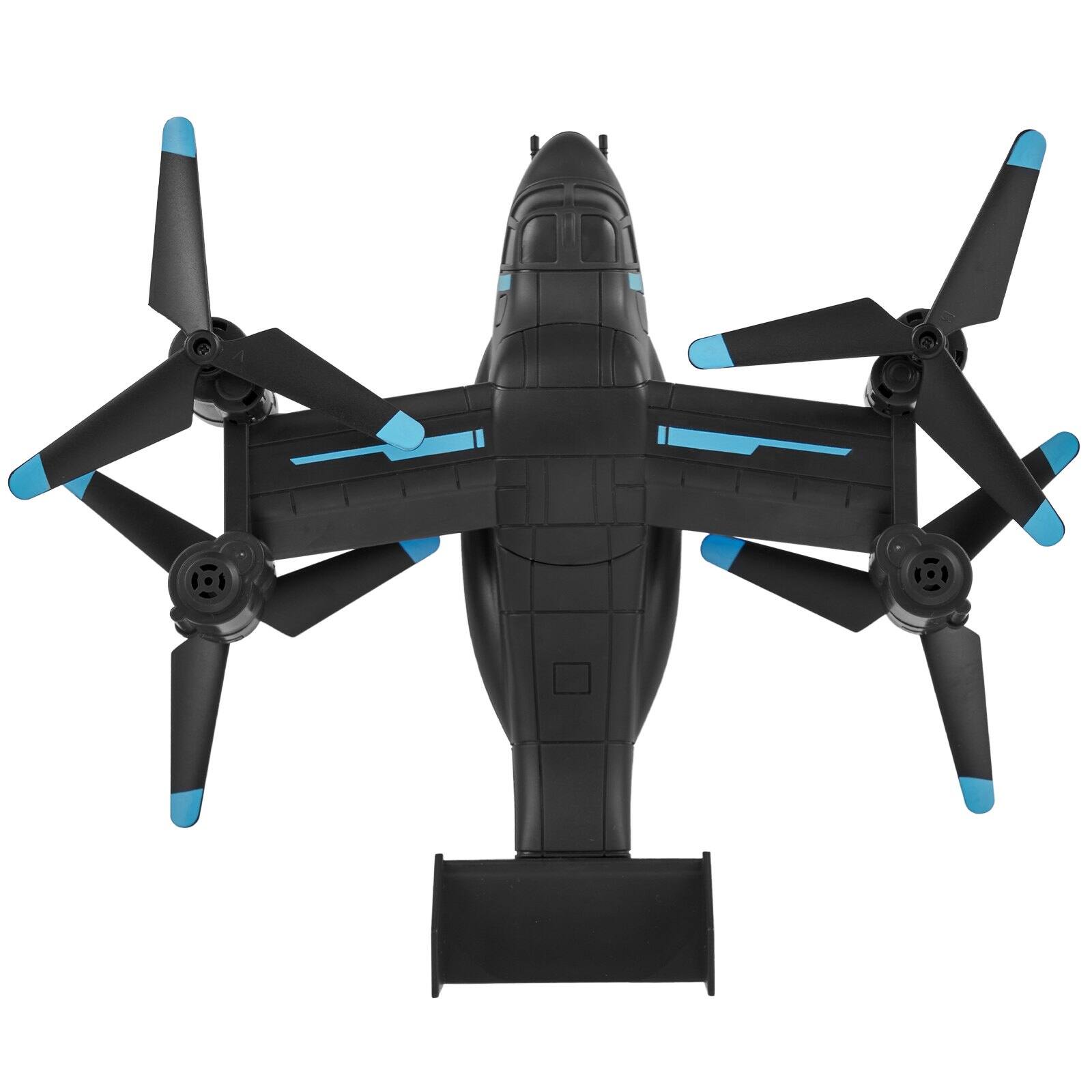 Alt View 10. Glintex - RC Helicopter 2.4GHz 4-Channel Remote Control Aircraft with Gyro & Wing Lights, Easy Fly Toy for Kids 8+.