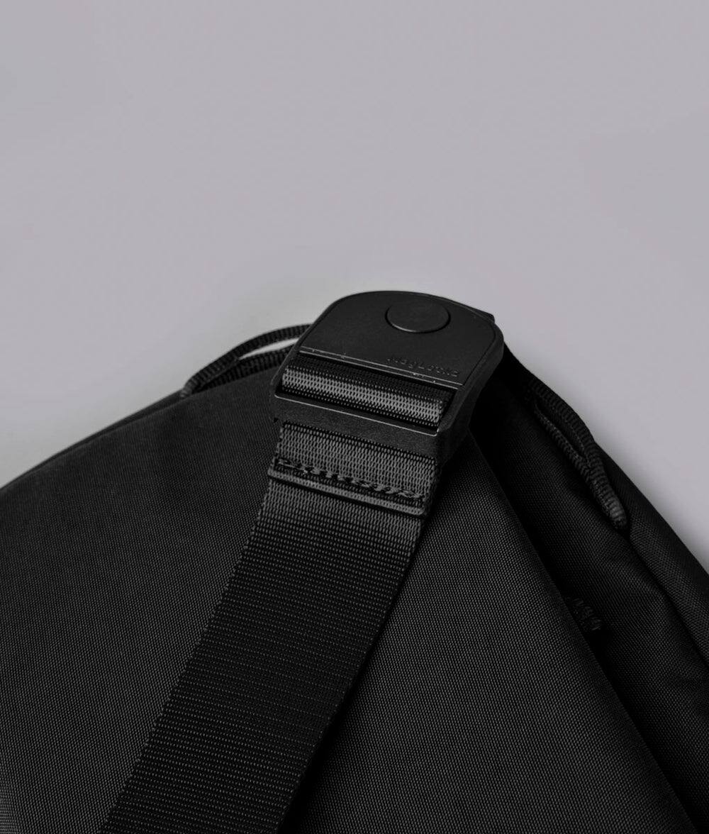 Alt View 7. ALPAKA - Gaming Sling Bag for Switch 2/Steam Deck/ROG Ally, Game Card Holder (20), 3.5L EDC Crossbody, Water-Resistant - Black Axoflux 400D Washed Nylon.
