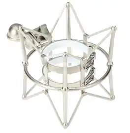 Shockmount for Warm Audio WA-47 Condenser Microphone with Hinged Design for Positioning Flexibility