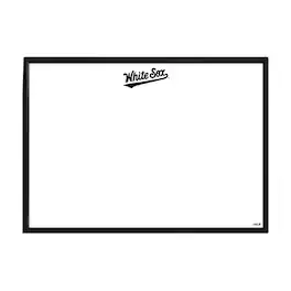 The Fan-Brand - Chicago White Sox 27" x 19" Dry Erase Wall Sign - Multicolor