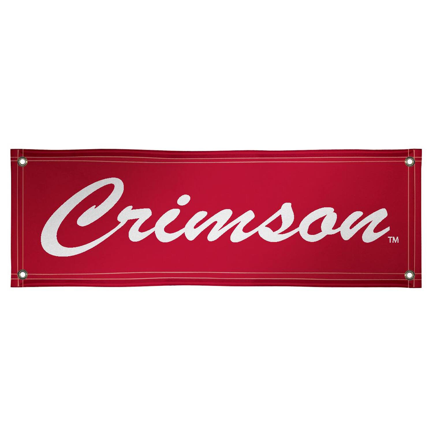Victory Corps - Harvard 2' x 6' Vinyl Banner - Crimson