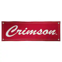 Victory Corps - Harvard 2' x 6' Vinyl Banner - Crimson