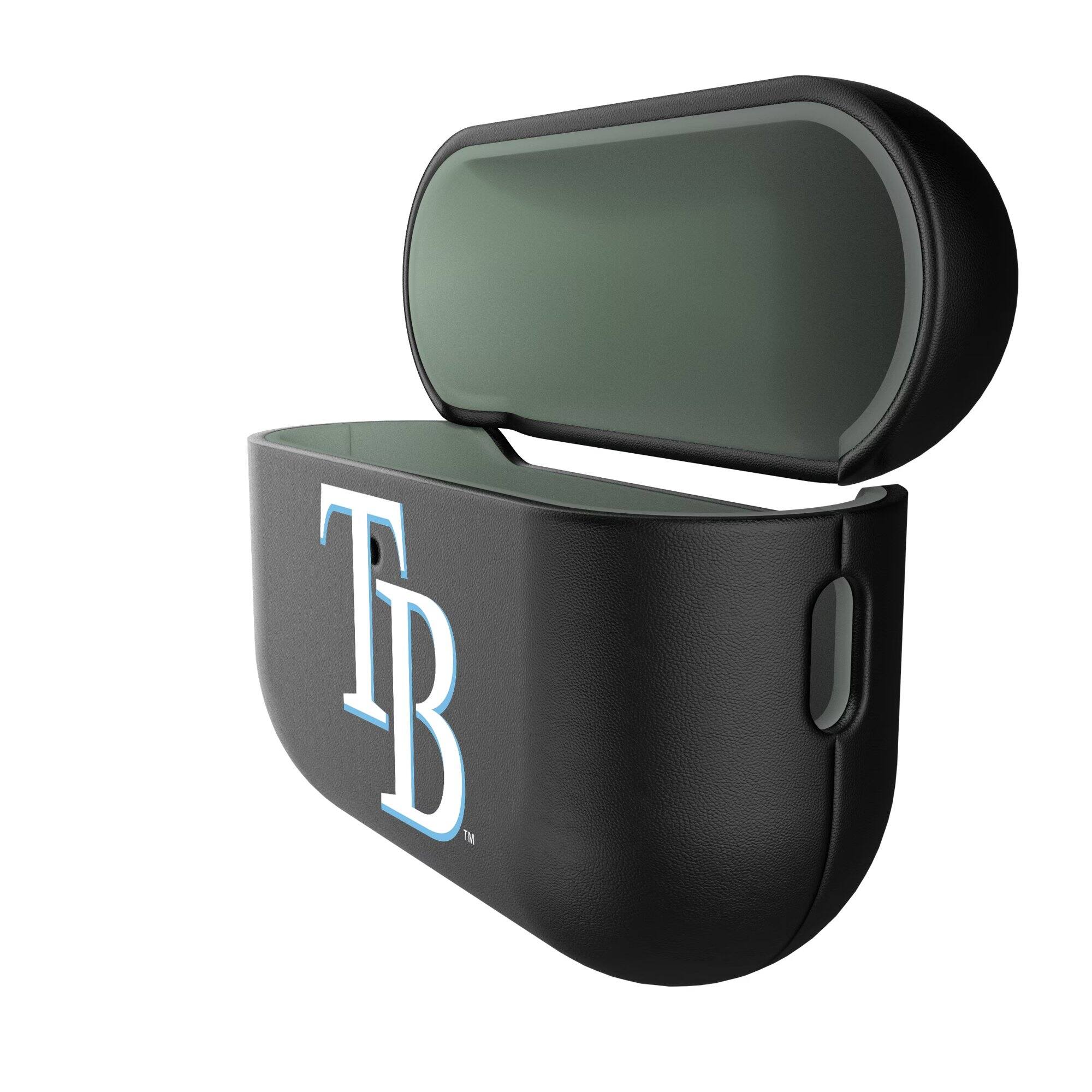 Alt View 1. Keyscaper - Tampa Bay Rays AirPods Pro 3rd Generation Case Cover - No Size - Black.