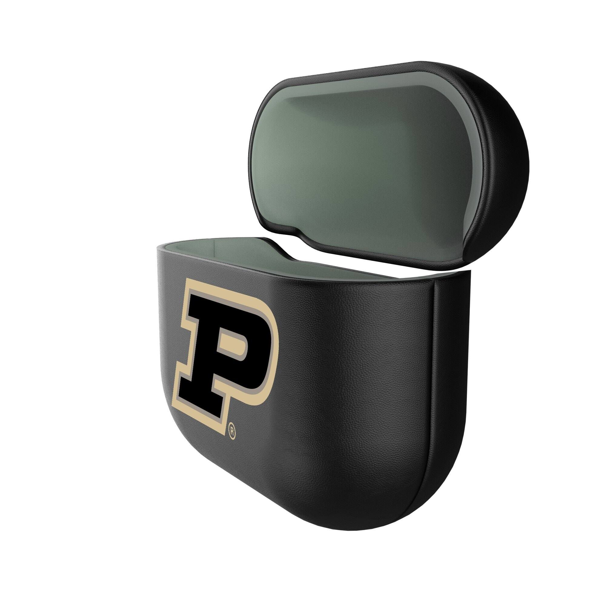 Alt View 1. Keyscaper - Purdue Boilermakers Purdue Boilermakers Insignia AirPods 4th Generation Case Cover - No Size - Black.