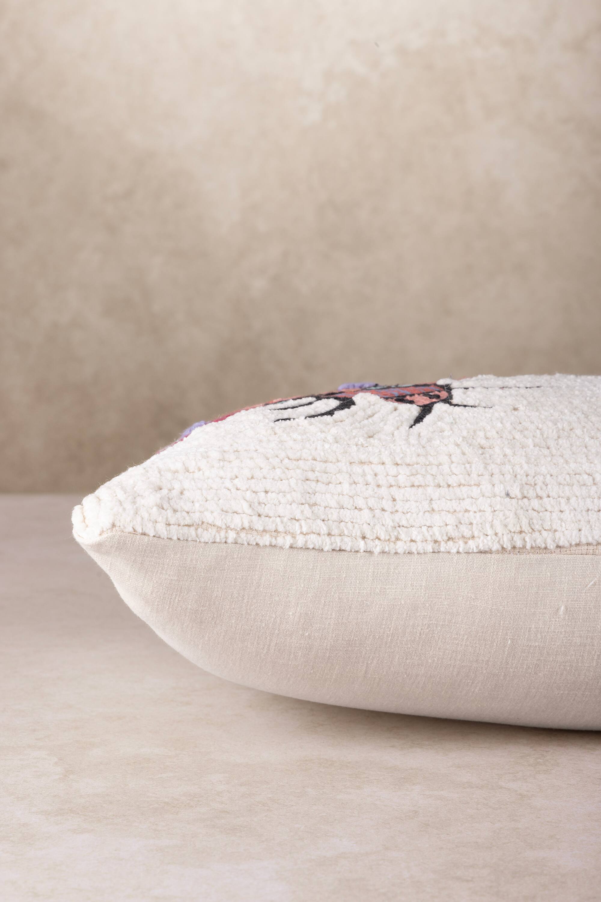 Left. GAURI KOHLI - Gudva Pillow - Multicolored.