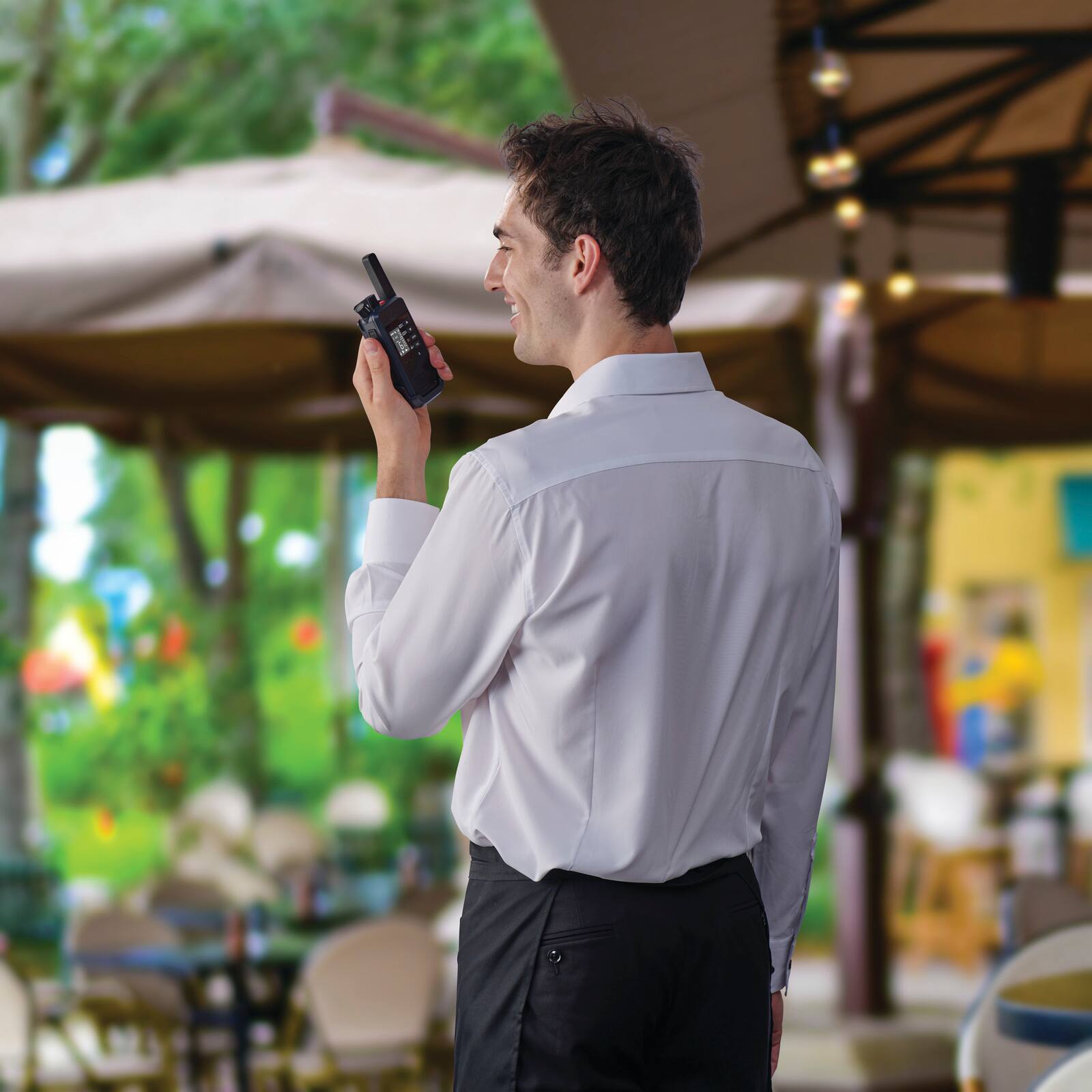 Alt View 11. Cobra - Cobra - Performa 450 Pro Business Two-Way Radio - Black.