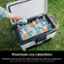NINJA Premium ice retention: Maintains ice for up to 6 days to keep up with any adventure. Based on 6.19 days +/- 38 days on average below 40, across all coolers tested.