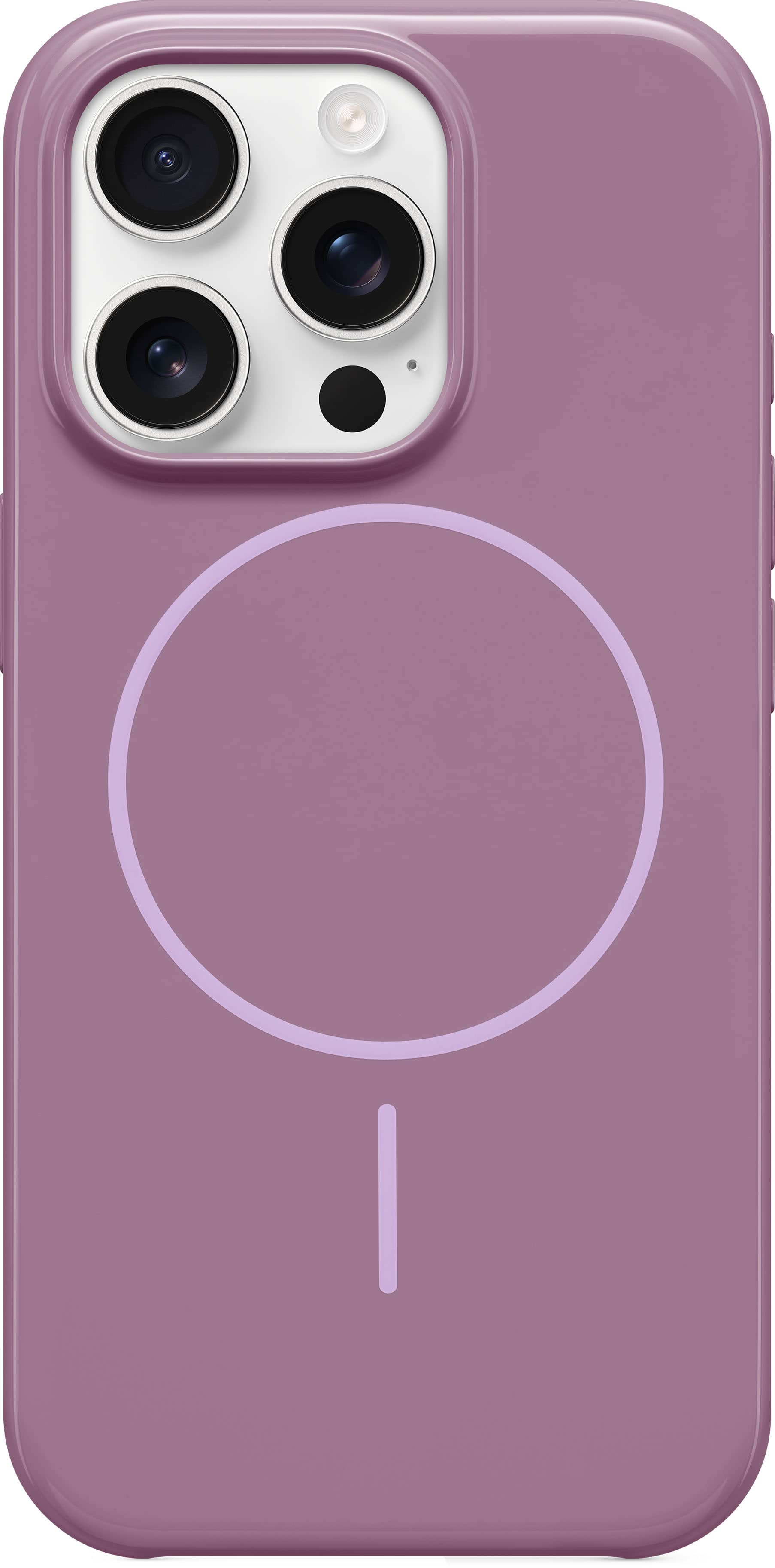 Front. Beats - iPhone 16 Pro Case with MagSafe - Sunset Purple.