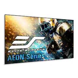Elite Screens - Aeon CineGrey,158" Diagonal EDGE FREE Fixed Frame High Contrast Matte Gray Screen, ISF Certified 4K/8K UHD,16:9, AR158H2 - Light Gray