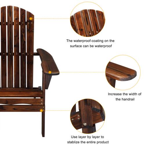 The waterproof-coating on the surface can be waterproof.  
Increase the width of the handrail.  
Use layer by layer to stabilize the entire product.