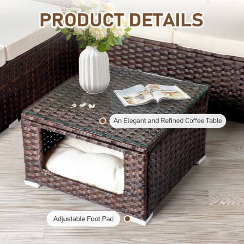 PRODUCT DETAILS

- An Elegant and Refined Coffee Table
- Adjustable Foot Pad