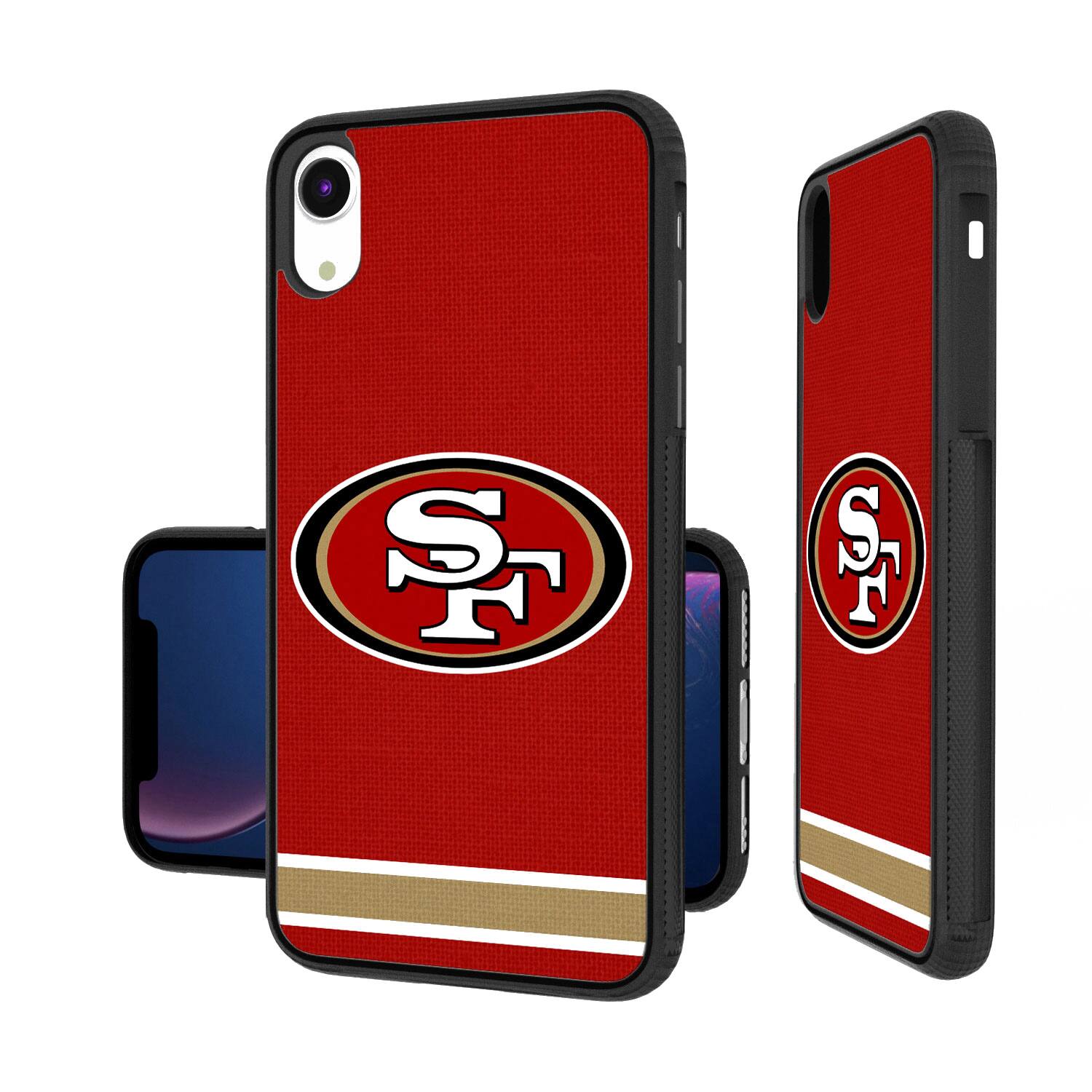 Keyscaper - NFL - San Francisco 49ers iPhone Stripe Design Bump Case - 15 Plus - Multicolor price history on PriceWatchPro