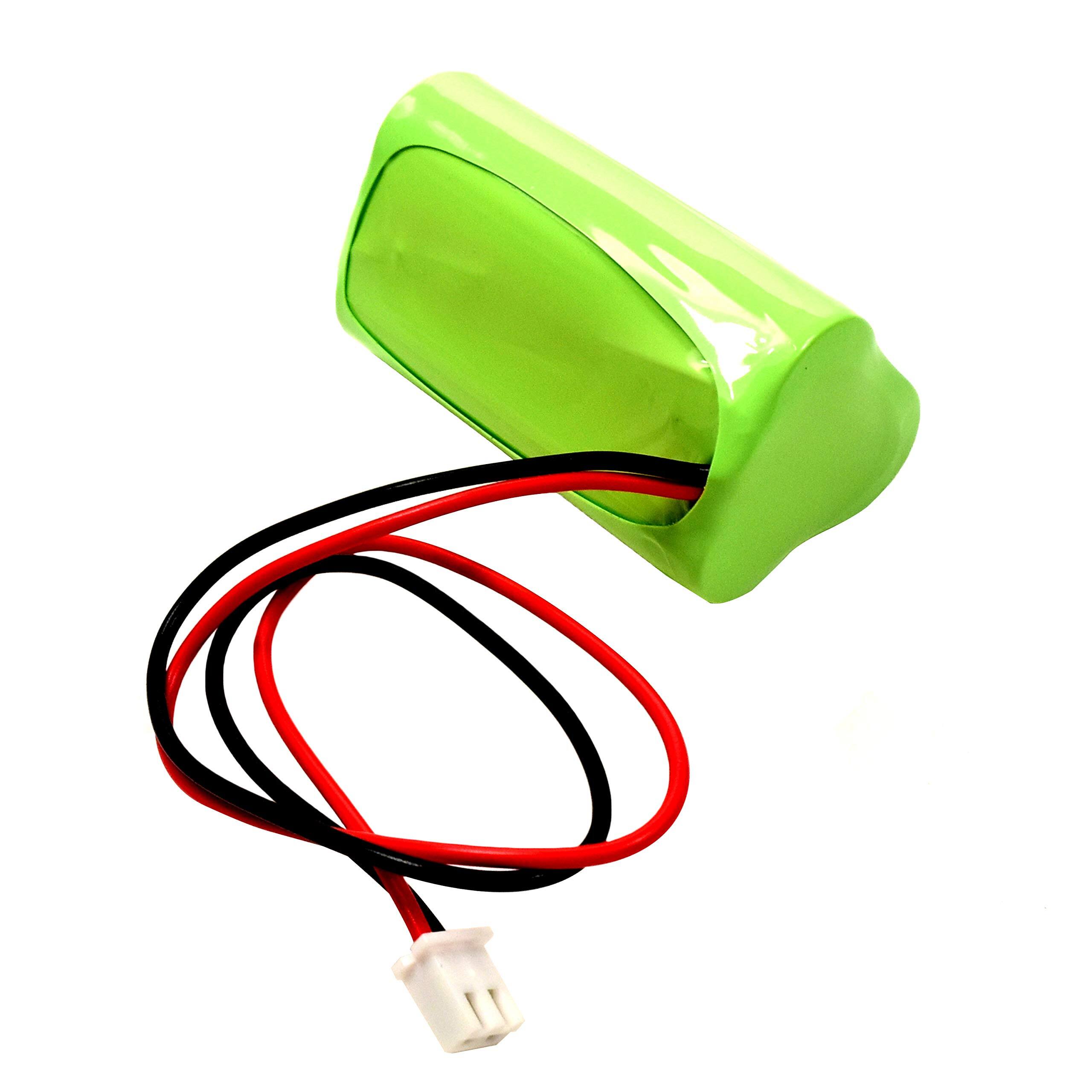 Left. HQRP - Replacement Battery Pack for Craftsman 73904 35 LED Rechargeable Work Light - 3.6 V 2500 mAh Ni-MH.