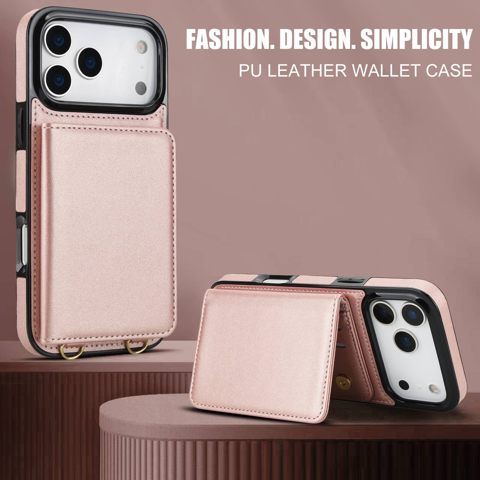 FASHION. DESIGN. SIMPLICITY  
PU LEATHER WALLET CASE