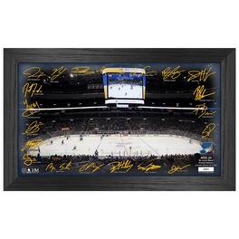 Highland Mint - St. Louis Blues 2024-2025 Signature Rink Print - Multicolor