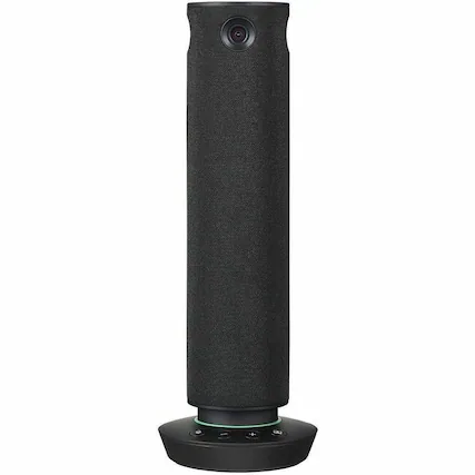 Front. Panasonic - Panasonic 360 Degree Camera Speakerphone - CMOS - Black.