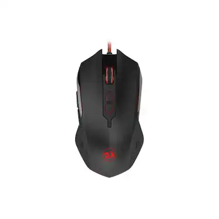 Front. REDRAGON - Inquisitor 2 M716A 7200DPI Gaming Mouse - Black.