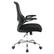 Left. OSP Home Furnishings - Mesh Back Manager’s Chair with Bulit in Lumbar Support and Chrome Base - Black.