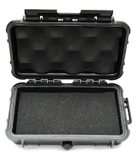 Front. CASEMATIX - Hard Case for Western Digital WD Easystore 5TB & WD My Passport Portable Hard Drive – Waterproof USB Storage Case.