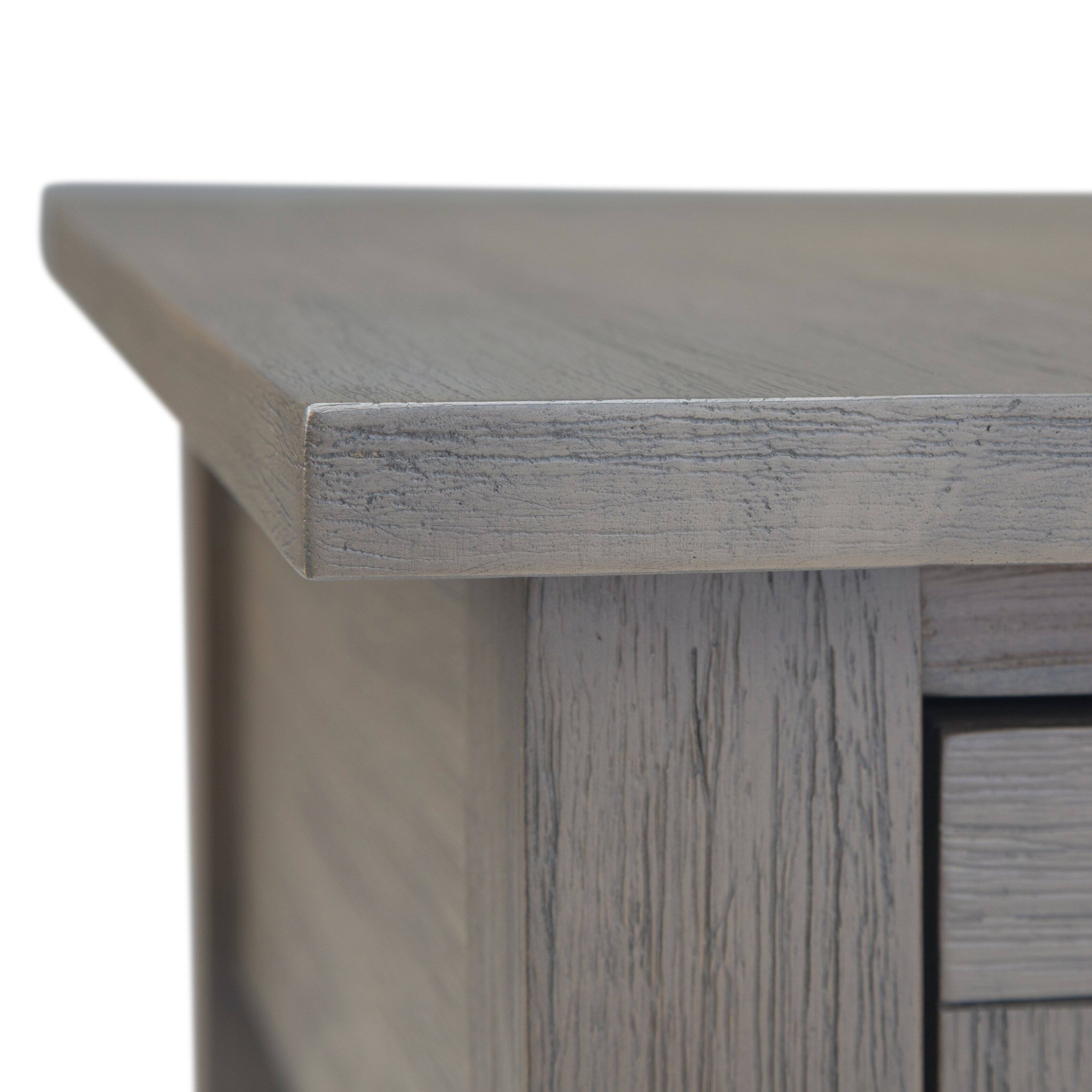 Alt View 12. Simpli Home - Monroe Narrow Side Table - Farmhouse Grey.