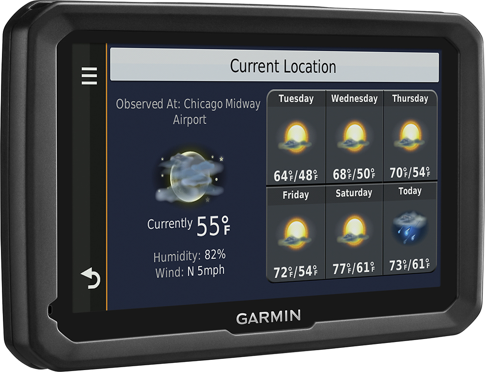 Best Buy: Garmin dezl 770LMTHD; with Built-In Bluetooth, Lifetime Map Updates and Lifetime Traffic Updates Black 010-01343-00