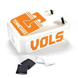 Indigo Falls - Tennessee Volunteers 40-Can Cornhole Cooler - White