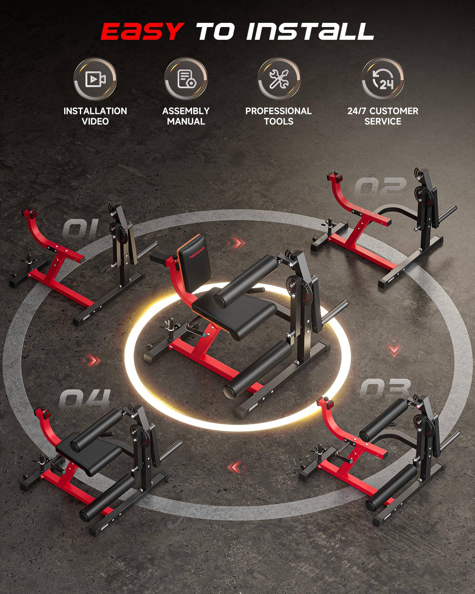 EASY TO INSTALL

- INSTALLATION VIDEO
- ASSEMBLY MANUAL
- PROFESSIONAL TOOLS
- 24/7 CUSTOMER SERVICE