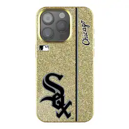 Keyscaper - MLB - Chicago White Sox iPhone Bling Case - 14 - Gold