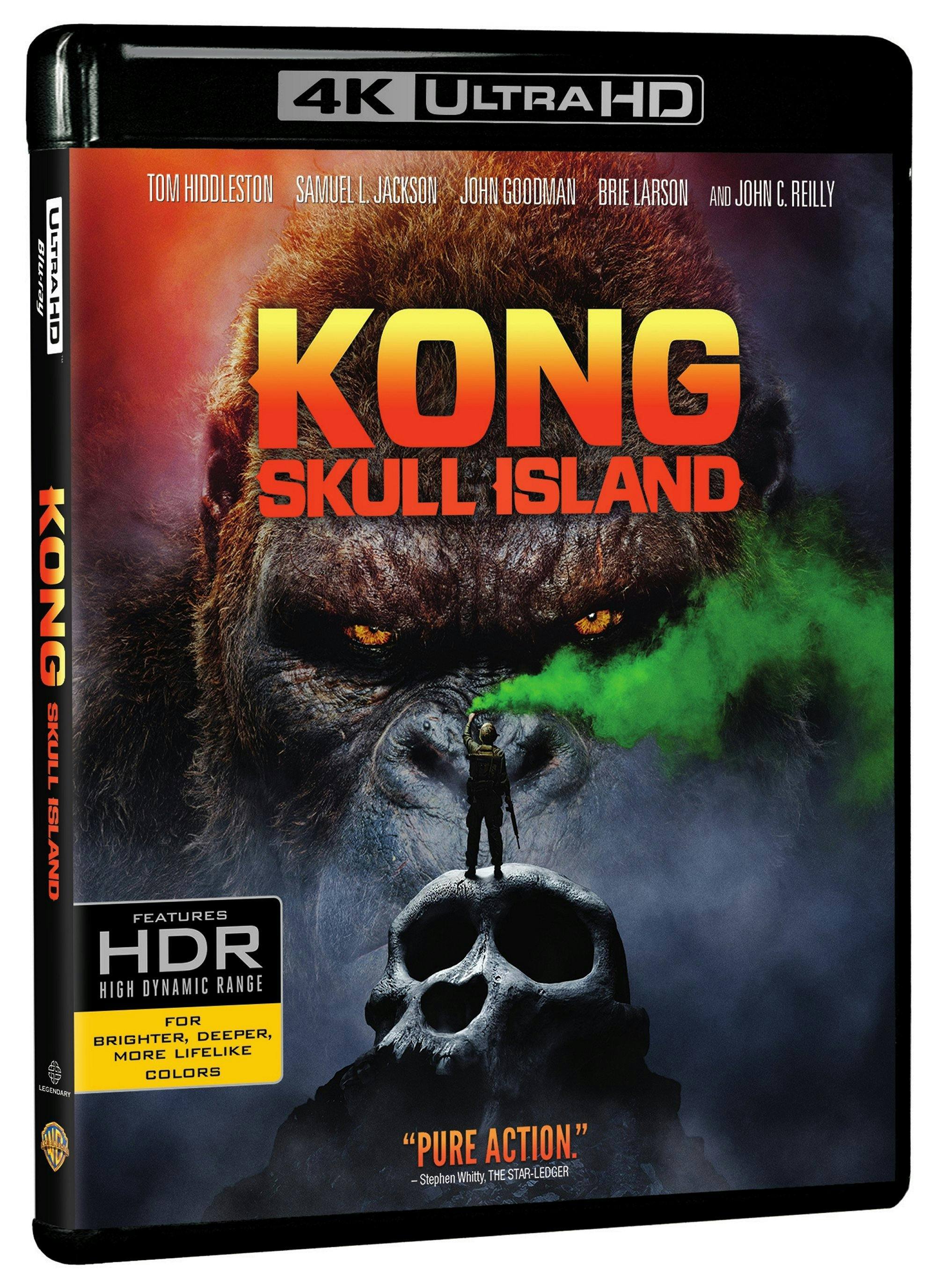 Angle. Kong: Skull Island   - 4K Blu-Ray.